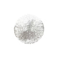 Premium Decorative Silver Wire Ball - Elegant Home Accent