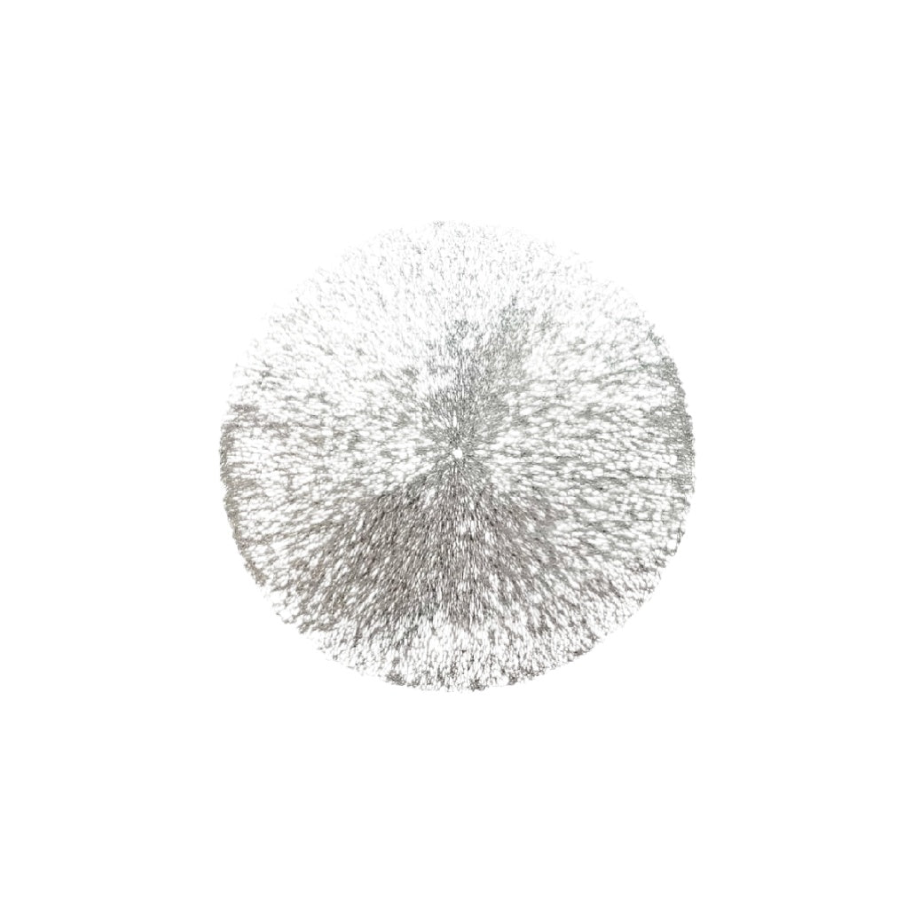 Premium Decorative Silver Wire Ball - Elegant Home Accent